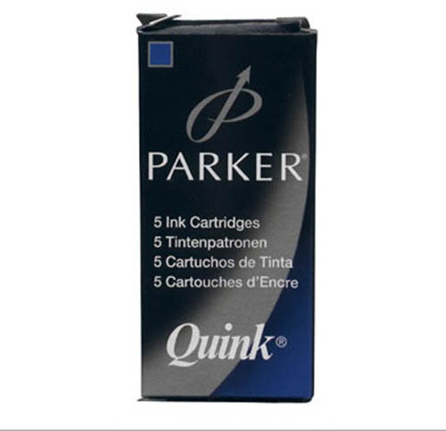 Parker NABOJE STD NIEBIESKI ZMYW. 5szt S0116210