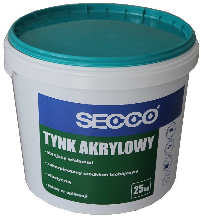Secco Tynk akrylowy fasada elewacja SECCO - 25kg SECCO_AKRYL