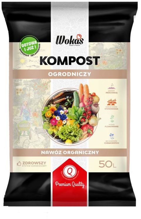 Nawóz kompost ogrodniczy 50l