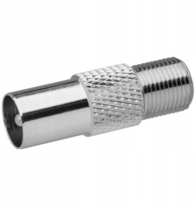 Redukcja Iec wtyczka - F gniazdo