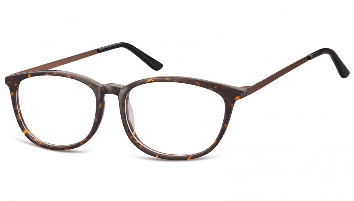 Sunoptic Oprawki korekcyjne Nerdy zerówki CP143B panterka-szylkret CP143B