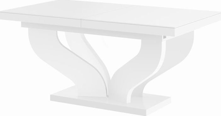 Hubertus Stół VIVA 160256 x89 biały połysk rozkładany HS-VIVA-W