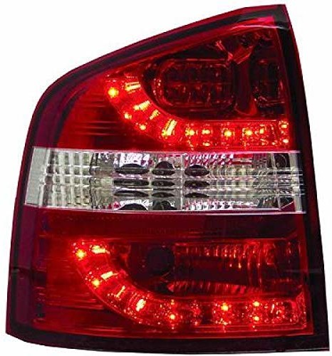 in.pro. in.pro. 7831995 HD tylne światła LED przezroczyste Skoda Octavia Kombi rok produkcji: od 05, czerwono-białe 7831995