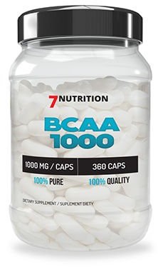 Фото - Амінокислоти 7 Nutrition BCAA 2:1:1 1000 - 360caps. 