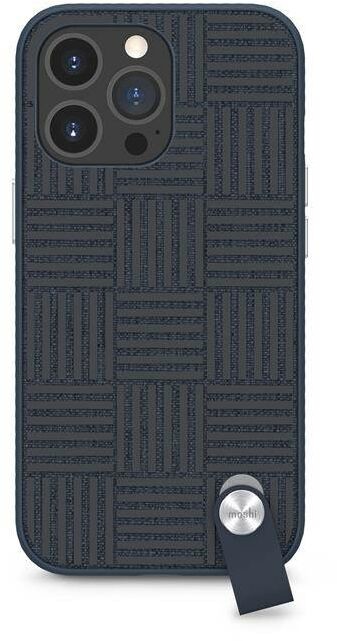 Moshi Altra - Etui z odpinaną smyczką iPhone 13 Pro (antybakteryjne NanoShield) (Blue)