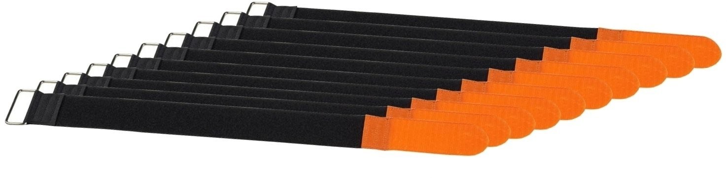 RockBoard RockBoard Cable Tie - 50 x 500 mm Orange, 10 pcs