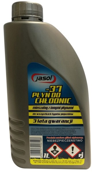 Jasol Płyn do chłodnic  do -37°C 1 l