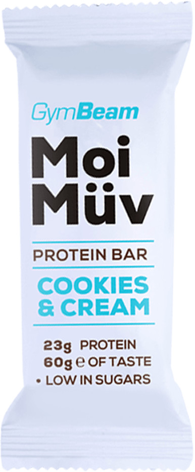 GymBeam GymBeam Baton białkowy MoiMüv 60 g chrupiący karmel