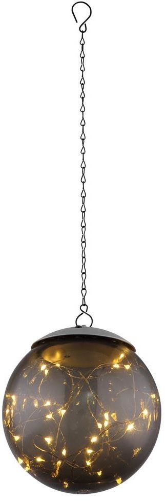 Globo Globo 33805H - Żyrandol solarny na łańcuchu 20xLED/0,06W/1,2V śr. 15 cm IP44