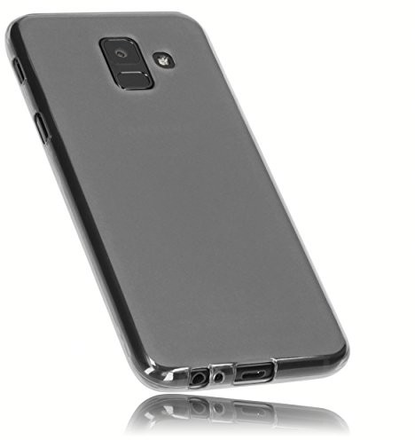 Mumbi etui skórzane kompatybilne z Samsung Galaxy A6, białe Samsung Galaxy A6
