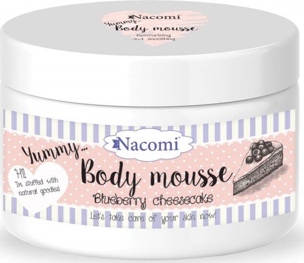 Nacomi Body Mousse Sernik z Borówkami 180ml 5902539703047