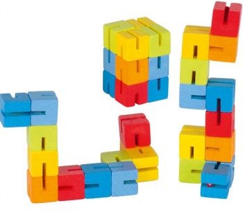Goki Klocki elastyczne Mini układanka HS 012