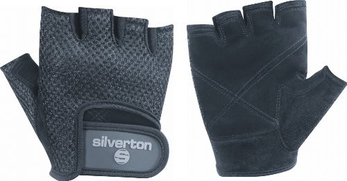 Silverton Silver rękawicy podnoszenie ciężarów, Fitness Pro, czarny, XXL (43110XXL)