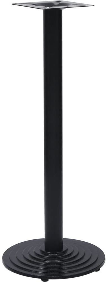 vidaXL Lumarko Noga do stolika bistro, czarna, 43x107 cm, żeliwo 325427