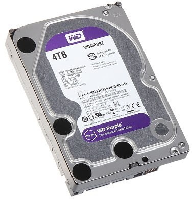 DYSK DO REJESTRATORA HDD-WD40PURZ 4TB 24/7 WESTERN DIGITAL HDD-WD40PURZ