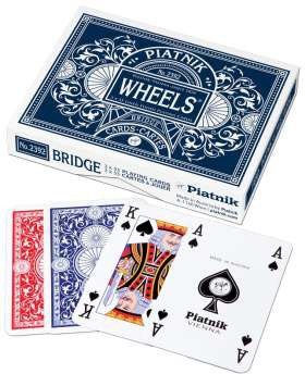 Piatnik Karty Wheels podwójne