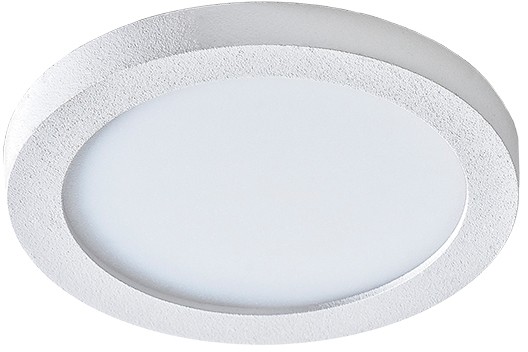 Azzardo Lampa wpuszczana SLIM 9 ROUND IP44 3000k white AZ 2831)