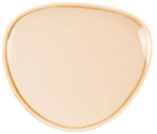 Olympia Kiln Talerz trójkątny | Sandstone | śr.165 mm | 6szt. GP325