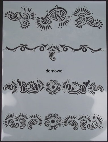 SZABLONY DO MALOWANIA RYSOWANIA NADRUKÓW 29 x 39cm 2