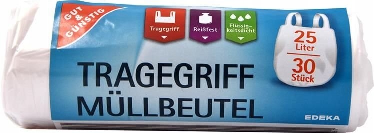 Gut&Gunstig 25L worki na śmieci z uszami 30 sz