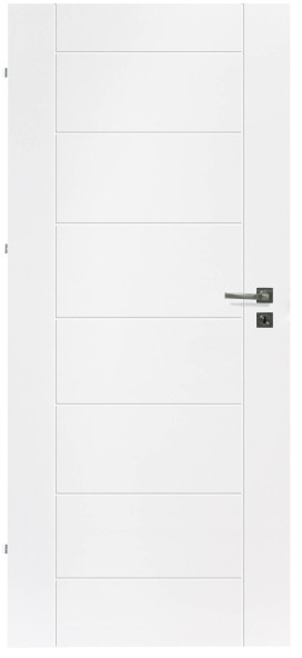 Drzwi pełne Exmoor Sette 60 lewe białe 5903917781749