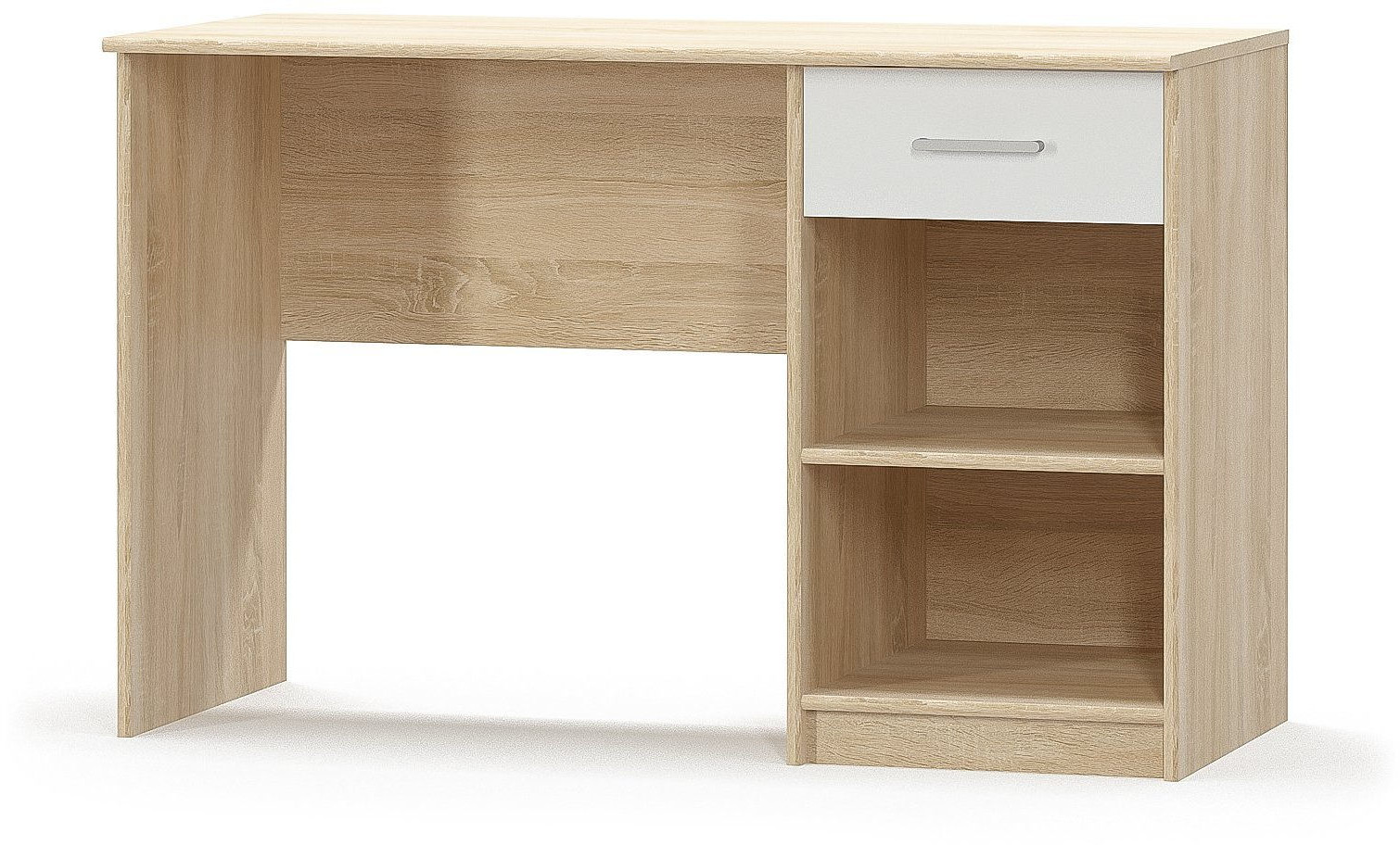 Komfort Biurko Tips 1S Dąb Sonoma / Biały Mat