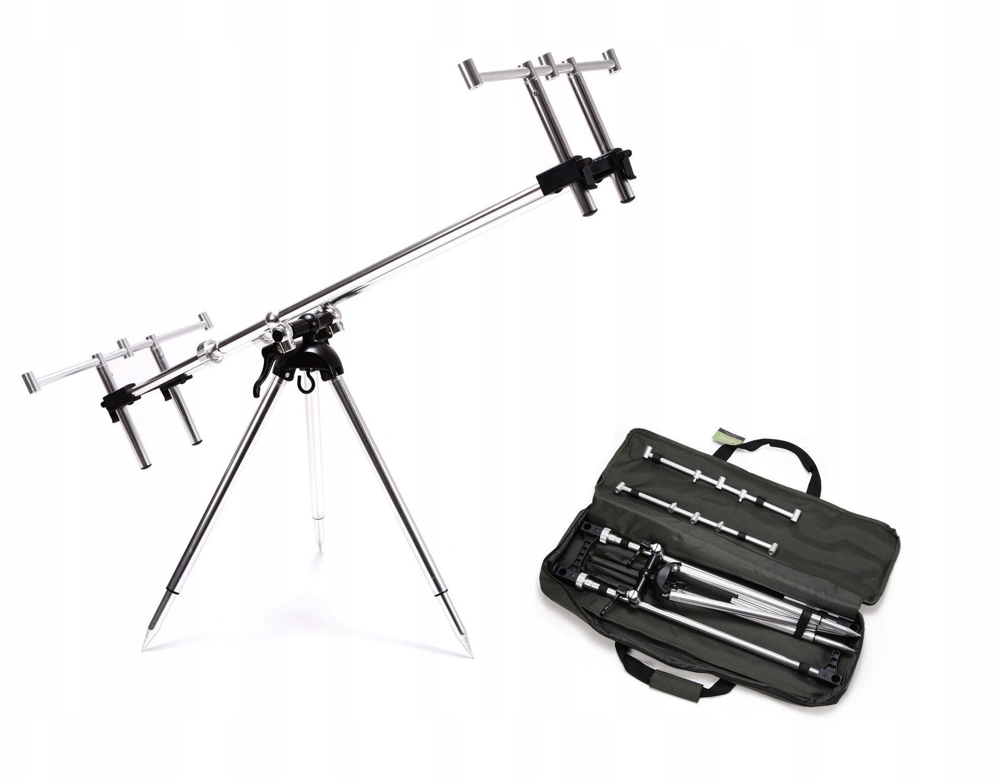 Stabilny Stojak Karpiowy Tri Pod +pokrowiec 90106