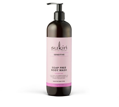 Sukin Sukin, SENSITIVE Żel do mycia ciała skóra wrażliwa, 500ml 9327693002663