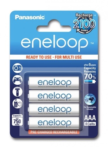 Panasonic Akumulator Eneloop AAA 800 mAh - 4 szt.