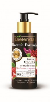 Bielenda BOTANIC FORMULA OLEJ Z GRANATU + AMARANTUS OLEJEK DO MYCIA TWARZY ODŻYWCZY 140ML