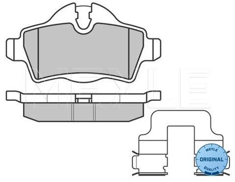 Wulf Gaertner Autoparts Zestaw klocków hamulcowych, hamulce tarczowe Wulf Gaertner Autoparts 025 242 8917