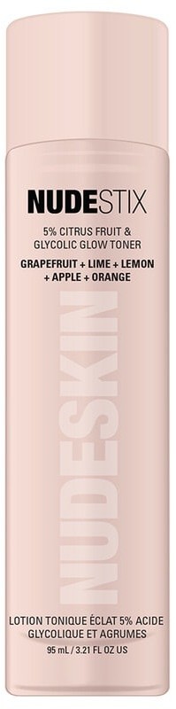 Nudestix Nudestix Pielęgnacja twarzy Nudeskin 5% Citrus Fruit & Glycolic Glow Toner Rozświetlający tonik z kwasem glikolowym i cytrynowym 95.0 ml