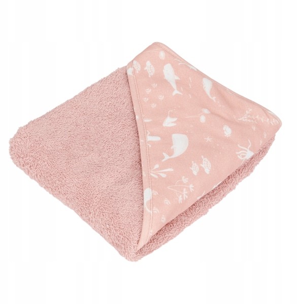 Little Dutch Bawełniany ręcznik Ocean Pink