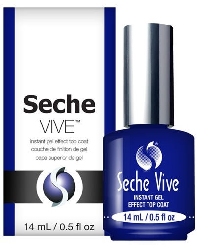 SECHE Vive Top Coat 14 ml Efekt żelu bez lampy