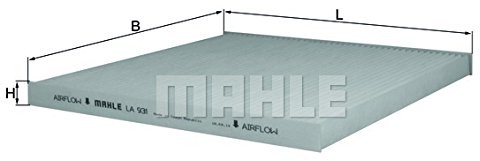 Mahle Filtry wewnętrzne verhin filtr przeciwpyłkowy oryginalne (LA 931) LA931