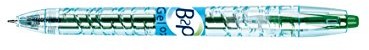 Pilot Pen Pilot B2P Gel-Pack od 10 kołków ink cartridge, środek, zielony 377471