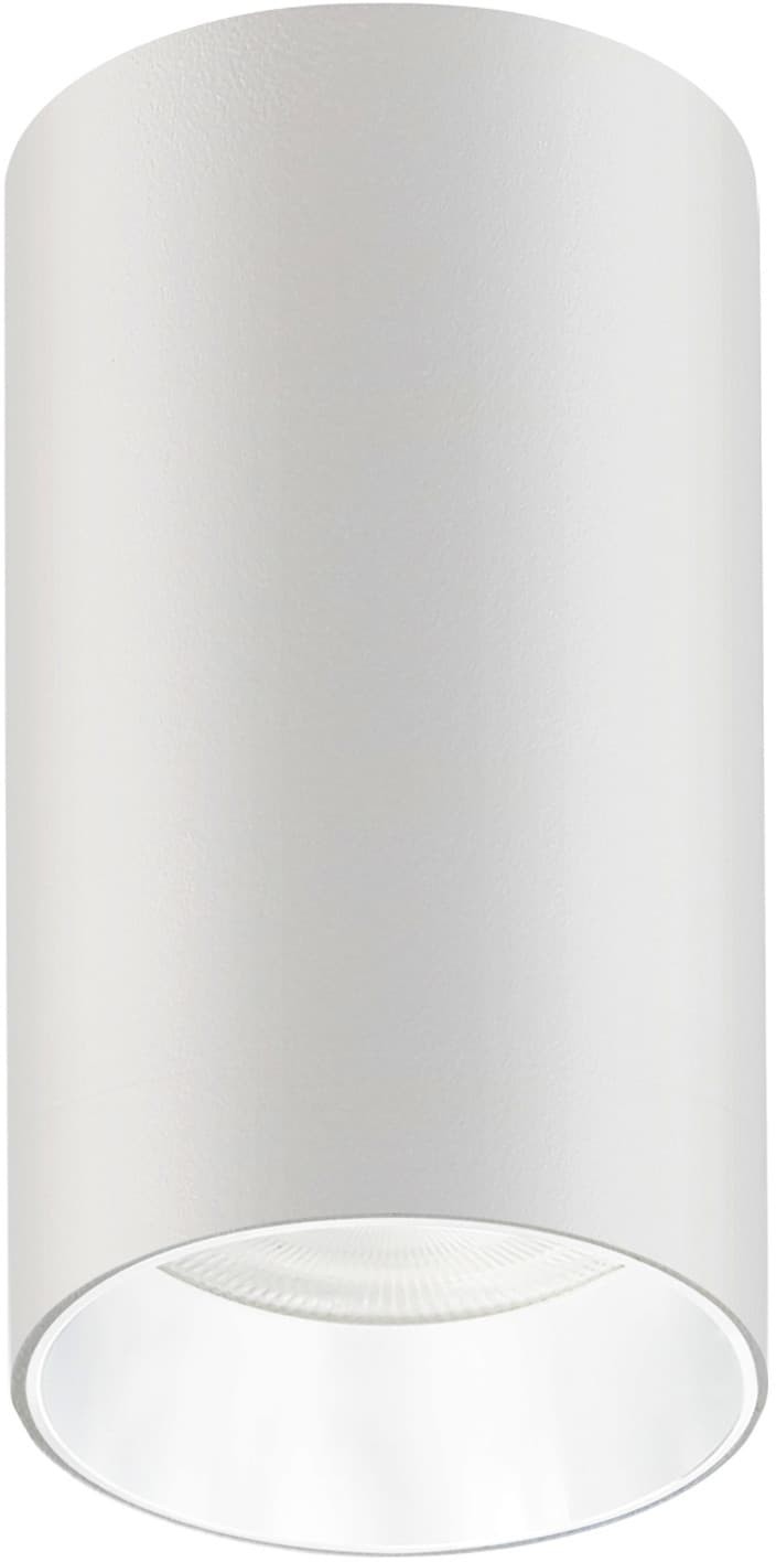 Maclean Oprawa natynkowa tuba punktowa okrągła aluminiowa GU10 55x100mm kolor biały MCE458 W/W
