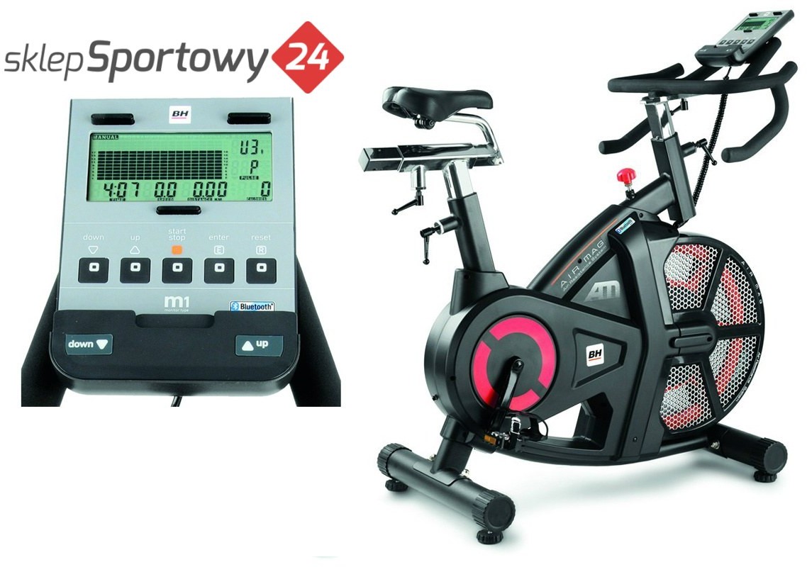 BH Fitness ROWER SPINNINGOWY I.AIRMAG BLUETOOTH H9122I