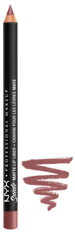 NYX professional makeup Professional Makeup - SUEDE MATTE LIP LINER - Konturówka do ust - WHIPPED CAVIAR