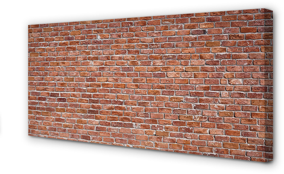 PL Tulup Obrazy na płótnie Cegła ściana mur 100x50cm