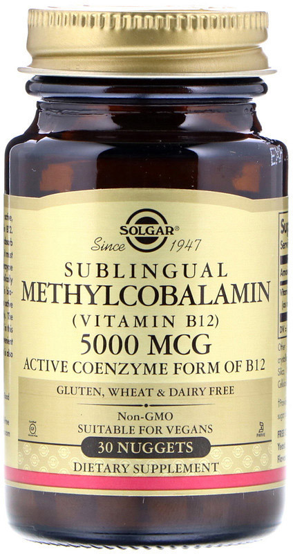 SOLGAR SOLGAR Sublingual Methylcobalamin 1000mcg 30tabs
