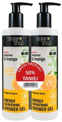 Eurobio Lab Żel pod prysznic mandarynka i mango 2 x 280 ml