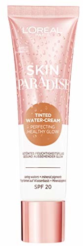 L'Oréal Paris Skin Paradise przyciemniany płyn nawilżający Deep 01, 1 sztuka