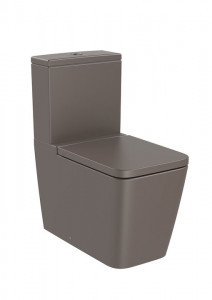 Roca A342536660 INSPIRA SQUARE Miska wc do kompaktu Rimless BTW o/podwójny 645 mm CAFE