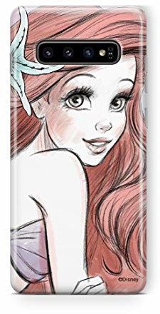 Disney ERT GROUP Oryginalne i oficjalnie licencjonowane etui na telefon komórkowy księżniczki do Samsung S10, etui, etui, pokrowiec z tworzywa sztucznego TPU i silikonu chroni przed uderzeniami i zarysowaniami DPCARIEL1559