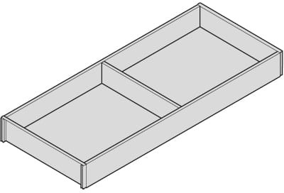 Blum AMBIA-LINE drewnopodobna rama do szuflad standardowych, NL=500 mm, szer. 200 mm ZC7S500RH2