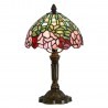 Clayre & Eef Lampa Witrażowa Stołowa Tiffany D