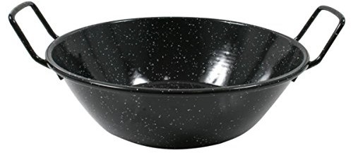 Esmaltaciones La Estrella esmaltaciones gwiazda bożonarodzeniowa geaedert Paella patelnia Honda bordoneada, 26 cm, 3,8 L 217700426