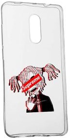 BestCase Etui Silicon Case Xiaomi Note 4 MediaTek Odporny na zarysowania Supreme Pink Girl 269