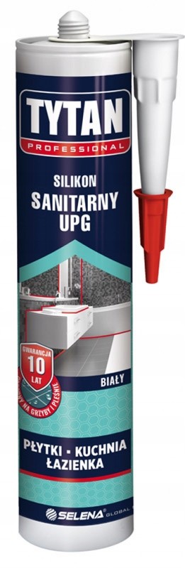 Tytan silikon sanitarny Upg bezbarwny 280ml